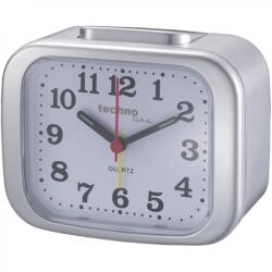 Technoline Modell XL analóg ébresztőóra ezüst-fehér (Modell XL silver)