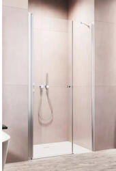 Radaway Ușă de nișă batantă Radaway EOS II DWS, 140x195 cm, sticlă securizată transparentă, profil crom, dreapta (13799456-01R)
