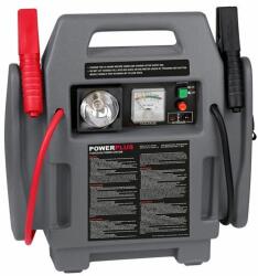 Powerplus szürke gyorsindító/ bikázó 7000mA kompresszorral POWE80090