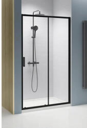 Radaway Ușă glisantă pentru nișă Radaway Premium Pro Black DWJ dreapta, 110x200 cm, sticlă securizată transparentă, profil negru (1014110-54-01R)
