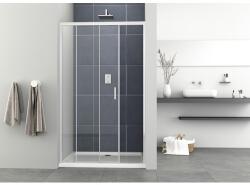 Sanotechnik Ușă duș culisantă Sanotechnik Elite 100 x 195 cm sistem Soft Close sticlă transparentă profil crom (SC100)