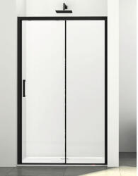Sanotechnik Ușă duș culisantă Sanotechnik Elite Black 98-102x195 cm sticlă transparentă profil negru mat (SC100B)