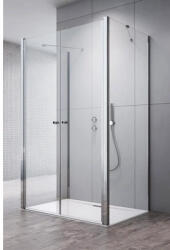 Radaway Uși duble pentru cabina de duș Radaway EOS II DWD, 100x197 cm, sticlă securizată transparentă, profil crom (13799492-01)