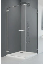 Radaway Ușă batantă pentru nișă Arta KDJ I 80x200 cm, sticlă securizată transparentă, profil crom, stânga (1386081-03-01L)