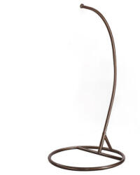  Outlet szépséghibás függőfotel állvány barna