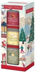 Yankee Candle Holiday Party votív gyertya üvegben 3x37 g