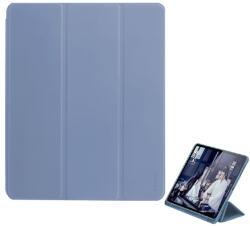 USAMS Tok Álló, Bőr Hatású (Flip, Bluetooth Billentyűzet, Qwerty, Angol Nyelvű, Ceruza Tartó) Sötétkék Apple iPad Mini 6 (2021)