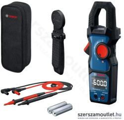 Bosch GMC 600-15+MH 1 Professional Digitális Multiméter Lakatfogó IP54, LCD, 600V (0601077601) (0601077601)