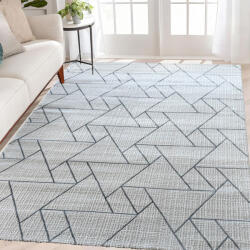  Modern szőnyeg Kashmir 3735 (White-Blue) 200x290cm Krém-Kék