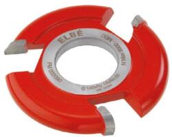 Fúrómaró, konvex profil 1/4 R8, CMS/OR bevonattal, D. 140x50- Z3