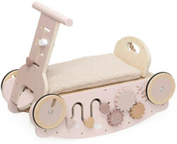 Label Label 3 az 1-ben Hintaló, Járássegítő és Kismotor - Rózsaszín - pepita