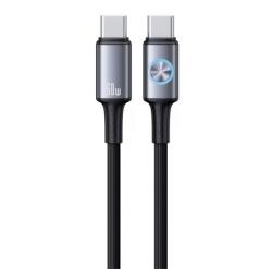 USAMS HUAN cablu de date (Tip-C - Tip-C, 60W, încărcător rapid PD, 120cm) BROADCASTING SJ752USB01 (SJ752USB01)