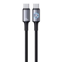 USAMS HUAN cablu de date (Tip-C - Tip-C, 240W, încărcător rapid PD, 120cm) BROADCAST SJ751USB01 (SJ751USB01)