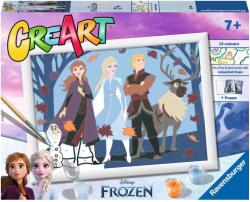 Ravensburger Set pictură după numere Ravensburger CreArt -Regatul înghețat (varianta 2) (20176)