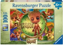 Ravensburger Puzzle Ravensburger din 100 XXL piese - Noi suntem Groot (12004128) Puzzle