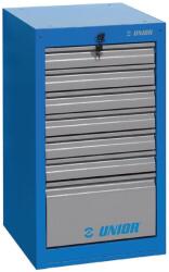  Keskeny szerszámos szekrény - 8 fiókkal, MÉRETEK 475 x 650 x 870 mm