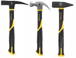 TOPEX Lakatos Kalapács 300 G, Üvegszálas Nyél (02A855 02A850 02A833)