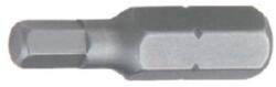  1/4" -os hatszögletű fúrófej, C 6, 3 alak - hatszögletű profil, HX 4, L 25, ÖMLESZTETT