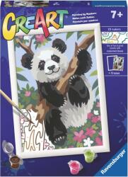 Ravensburger Set de pictură pe numere Ravensburger CreArt - Panda (20261)