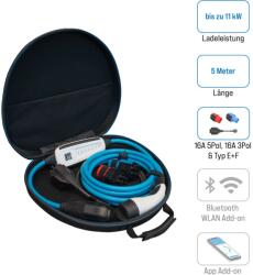  NRGkick Light Pure Type-2 Elektromos autó töltőkábel 5m (11kW - 16A) (87501000)