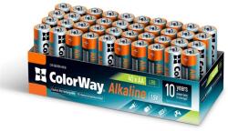 ColorWay AA alkáli elem, (40 darab) CW-BALR06-40CB (CW-BALR06-40CB)