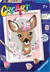 Ravensburger Set de pictură pe numere Ravensburger CreArt - Cerb încântător (20072)