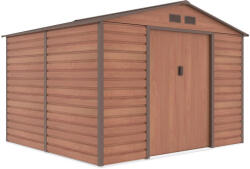 G21 GAH 706 kerti tároló - 277 x 255 cm. barna - 2. osztály