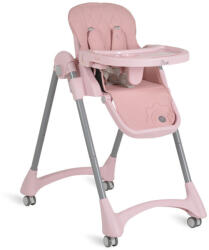 Moni Rico multifunkciós etetőszék - Rózsaszín - pepita