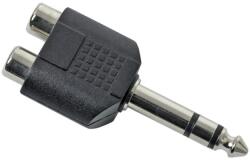  Audio adapter 6, 3 Jack - 2RCA eloszt (05242)