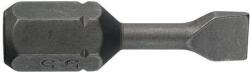 TORSION bit 1/4' ' DIN/ISO 1173 C 6.3 alak - széles profil, MÉRET 1.2 x 6.5, H 25