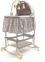  Multifunkcionális baba bölcső kiságy New Baby csillag szürke