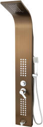 Trendy Sanitary 4 Funkciós Hidromasszázs Zuhanypanel, Rozsdamentes Acél, Bronz