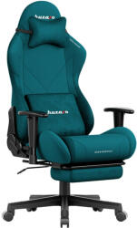 Huzaro Gamer szék, Force lábtartóval Teal