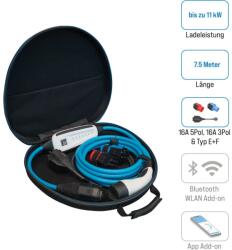  NRGkick Light Type-2 Elektromos autó töltőkábel készlet 7.5m (11kW - 16A) (87701093)