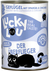 Lucky Lou 24x400g Lucky Lou Sterilized szárnyas nedves macskatáp