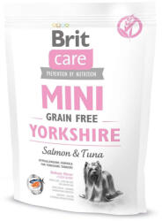 Brit Care Mini Yorkshire - Lazac & Tonhal - Hipoallergén - 400g (8595602520206)