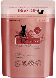 Catz Finefood 24x300g catz finefood Szárnyas tasakos nedves macskatáp