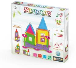 Supermag set de construcție magnetic House 55 buc (SG0663) Jucarii de constructii magnetice