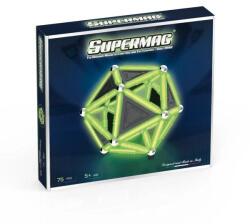 Supermag set de construcție magnetic Geometry glow 75 buc (SG0425) Jucarii de constructii magnetice