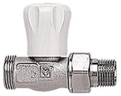 HERZ 1/2" egyenes radiátorszelep (3/4" euk. csatlakozással) (1553711) - kazanpiac
