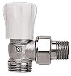 HERZ 1/2" sarok radiátorszelep (3/4" euk. csatlakozással) (1554801) - kazanpiac