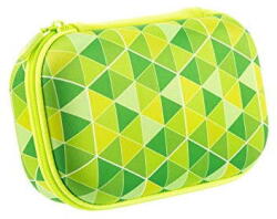 ZIPIT Penar Penar cu fermoar, ZIPIT Colorz Storage box - triunghiuri verzi (ZP-145665) Penar