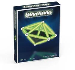 Supermag set de construcție magnetic Geometry glow 37 buc (SG0424) Jucarii de constructii magnetice