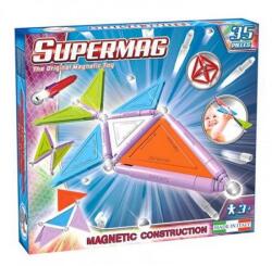 Supermag set de construcție magnetic Tags trendy 35buc (SG0154) Jucarii de constructii magnetice