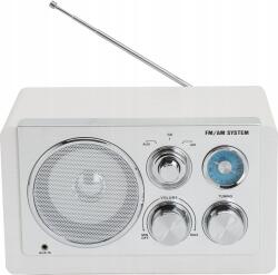 Denver Electronics TR-63W Asztali rádió AM, FM AUX Fehér (TR-63W WHITE) (TR-63W WHITE)