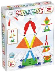 Supermag set de construcție magnetic Multicolor 30 buc (SG0650) Jucarii de constructii magnetice