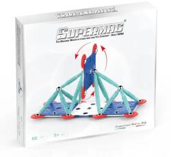 Supermag set de construcție magnetică Dynamic 66 bucăți (SG0422) Jucarii de constructii magnetice