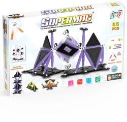 Supermag set de construcție magnetic Technicolor 85buc (SG0659) Jucarii de constructii magnetice