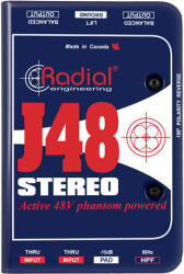 Radial J48 Stereo DI-Box (J48-STEREO-RADIAL)