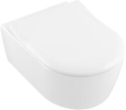 Villeroy & Boch 5656RS01 - AVENTO falra szerelhető WC SoftClose ülőkével, kerámia/fehér 5656RS01 (VB0245)
